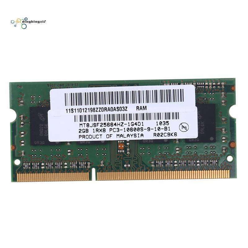 Bộ Nhớ RAM DDR3 2GB 1RX8 PC3-10600S 1333Mhz 204Pin 1.5V Cho Máy Tính