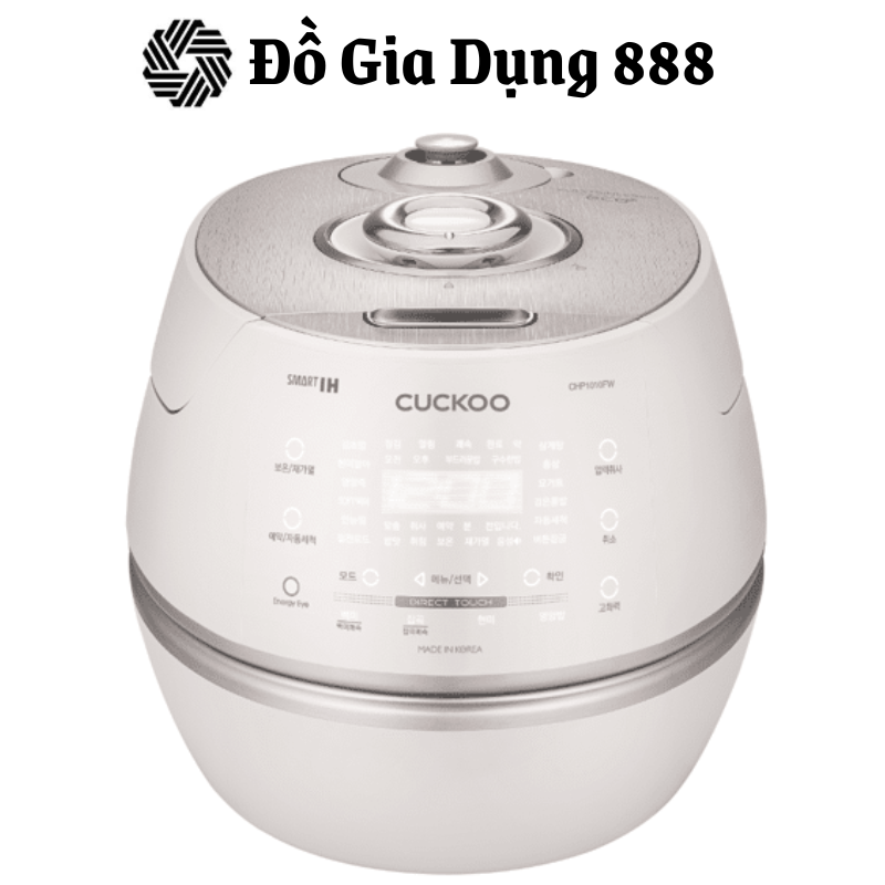 Nồi Cơm Điện Cao Tần CUCKOO CRP-CHP1010FW, Nồi Cơm Điện 1.8L, Nội Địa Hàn, BH 24 Tháng