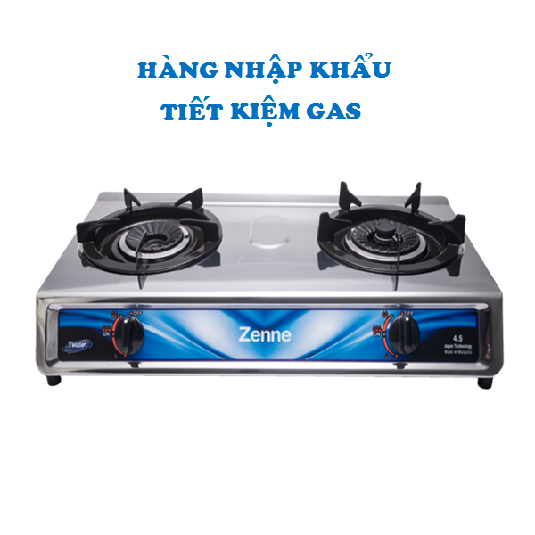 BẾP GAS ĐÔI  ZENNE KGS 301 - HÀNG NHẬP KHẨU
