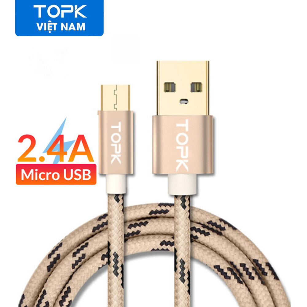 Cáp Nam Châm TOPK AN09 USB - hàng chính hãng