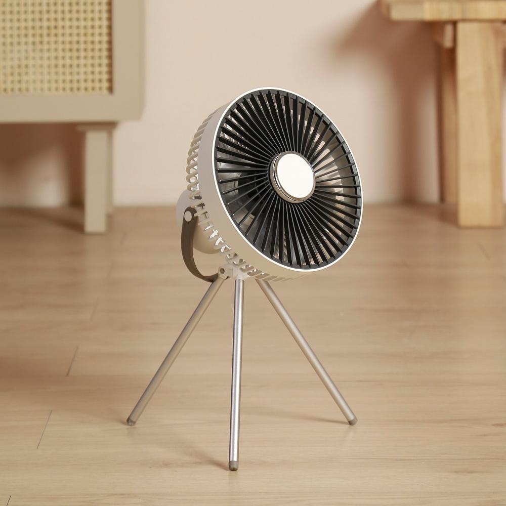 Quạt Làm Mát Không Dây Di Động Kèm Đèn Ngủ Với 4 Tốc Độ Điều Khiển Từ Xa