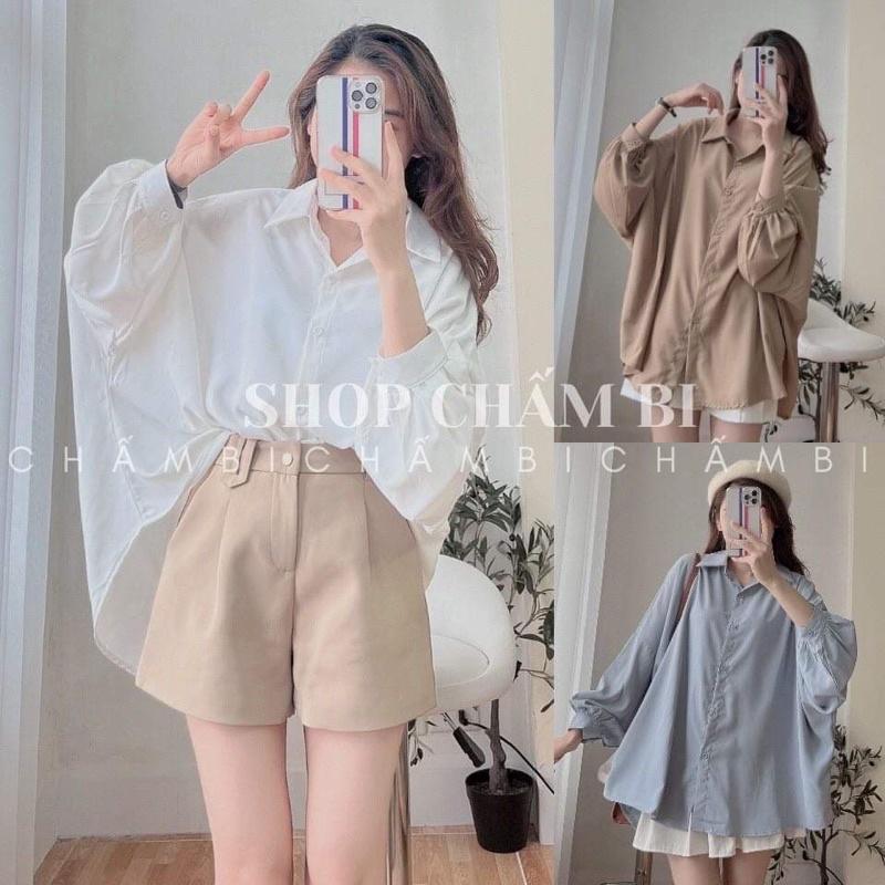 Áo sơ mi vạt sau dài HS6