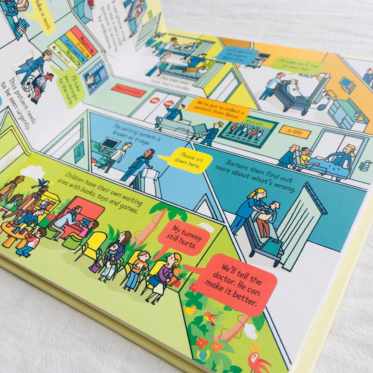 Usborne Look Inside: A Hospital