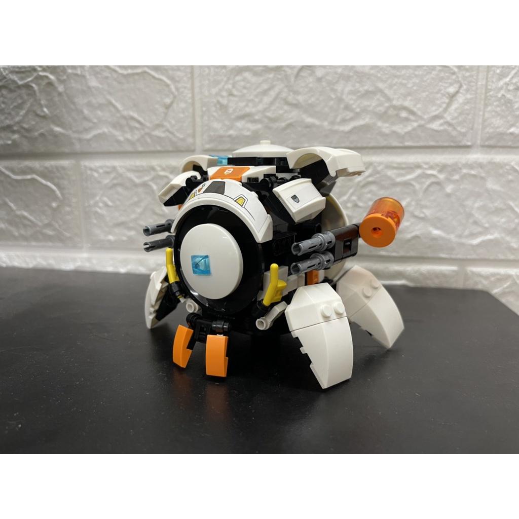 (227 pcs)Bộ Đồ chơi lắp ráp kiểu Lego Overwatch Robot Hamster Wrecking Ball model 50029