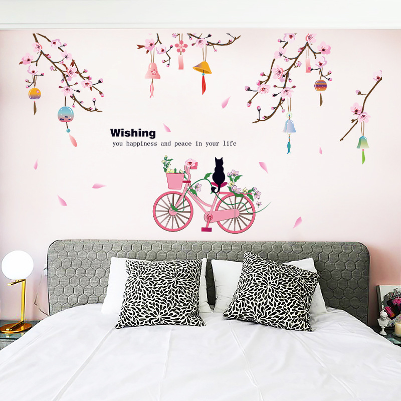 Decal giấy dán tường Wishing SK9357