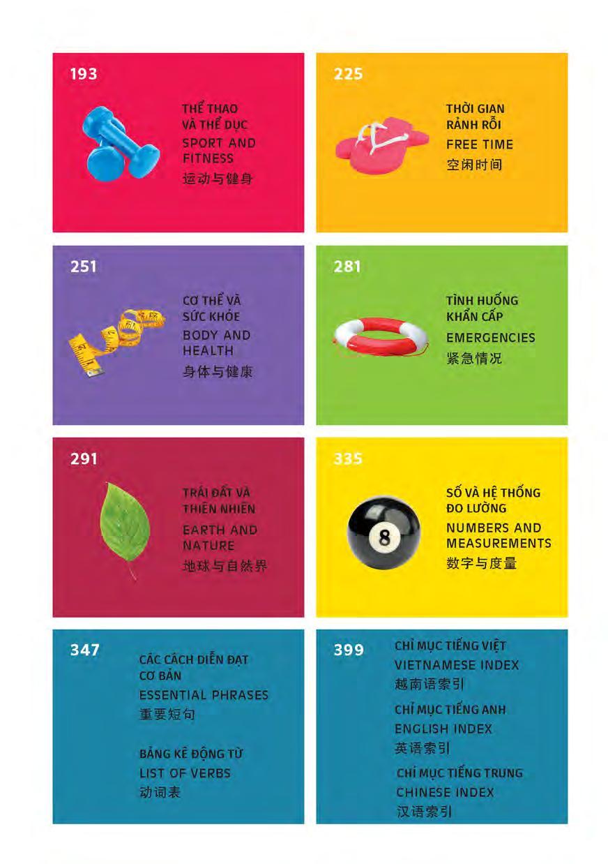 PONS GENERAL REFERENCE – TRILINGUAL VISUAL DICTIONARY Vietnamese–English–Chinese