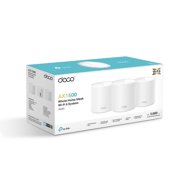 [Hàng Chính Hãng] Bộ Phát Wifi Mesh TP-Link Deco X10 Chuẩn Wifi 6 AX 1500Mbps