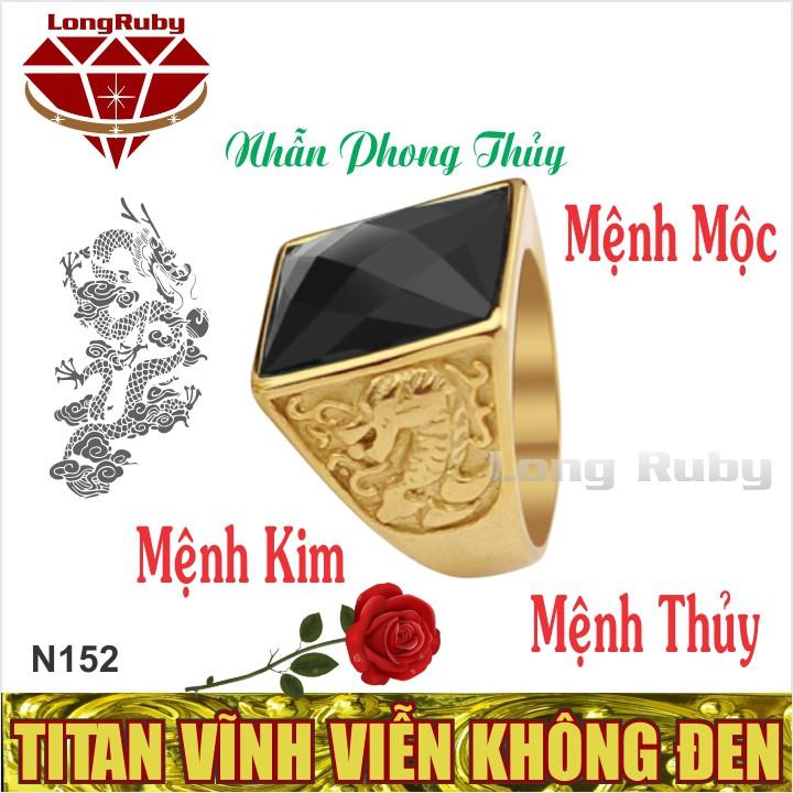 Nhẫn Nam Phong Thủy | Nhẫn Phong Thủy Nam Titan NMHOA, NMTHO, NMKIM