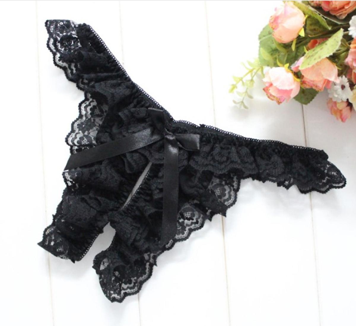 Combo 4 quần lót nữ viền ren lọt khe sexy