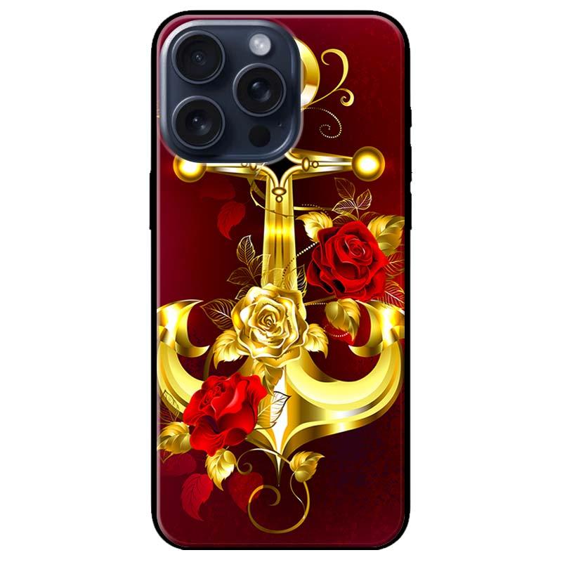 Ốp lưng dành cho Iphone 15 - Iphone 15 Plus - Iphone 15 Pro - Iphone 15 Pro Max - Neo Vàng Nền Đỏ - Hàng Chính Hãng