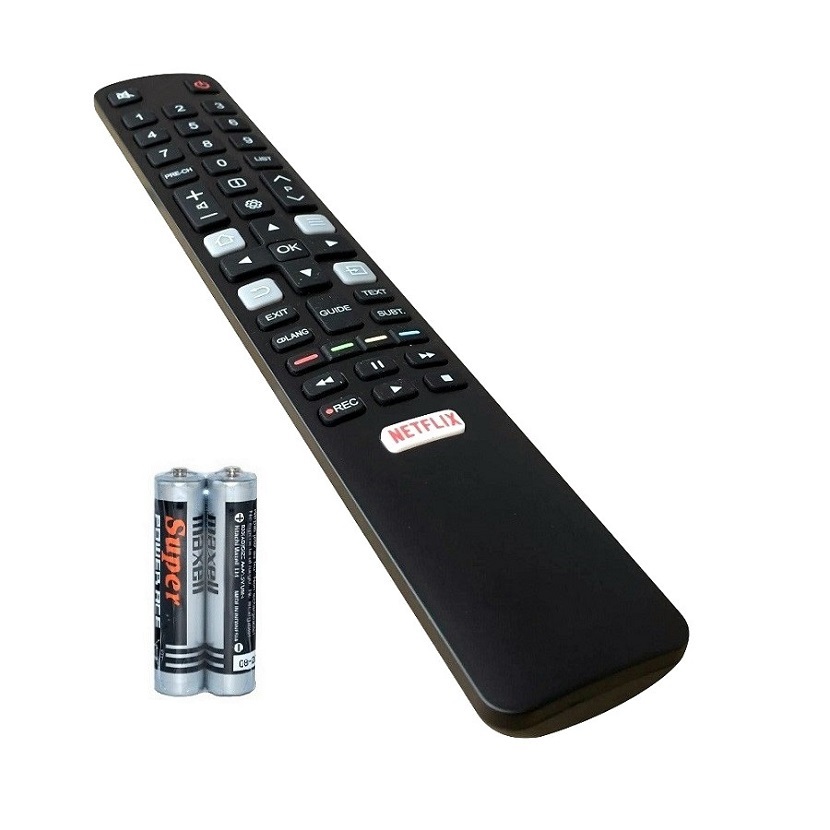 Hình ảnh Remote Điều Khiển Dành Cho Smart TV, Ti Vi Thông Minh, Internet TV TCL Grade A+ (Kèm Pin AAA Maxell)