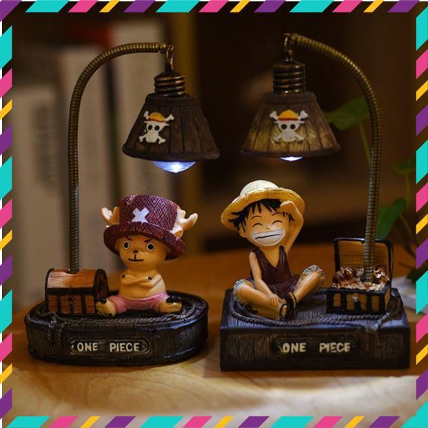 Đèn Ngủ Trang Trí Hình Nhân Vật Luffy, Chopper Hoạt Hình OnePiece - Đèn Decor Anime