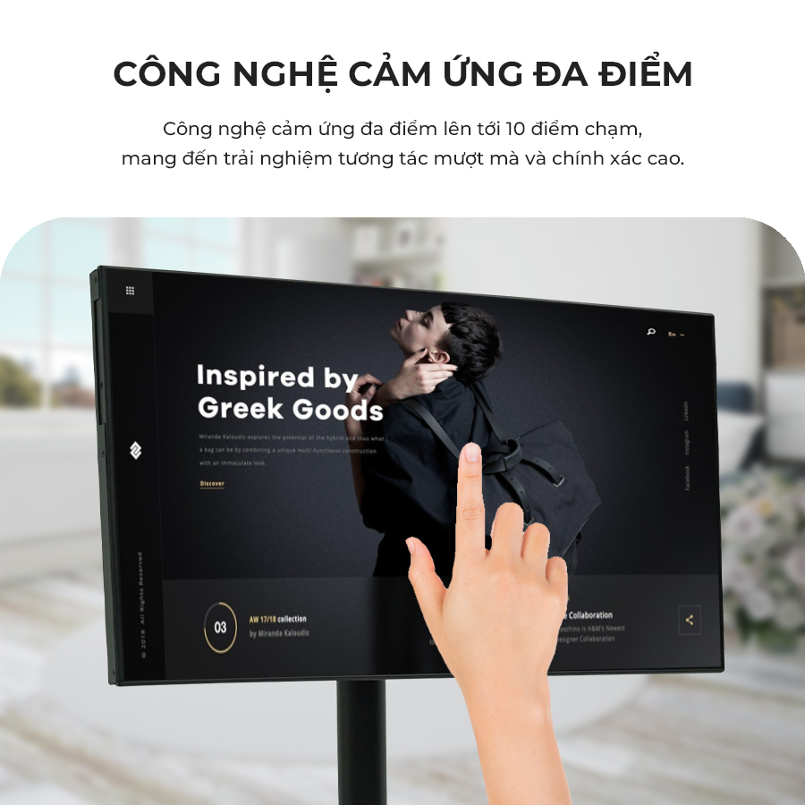 Thiế bị cảm ứng đa nhiệm TOMKO GOWITHME - dùng hát karaoke - làm quà tặng - thiết bị livestream - yoga - TOMKO GoWithMe - Hàng Chính Hãng