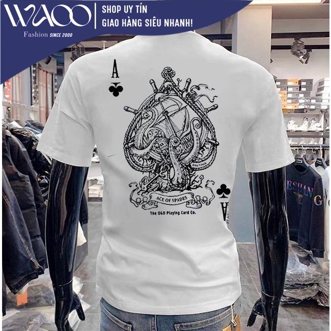 Áo Thun Nam, Có Bigsize Từ S Đến 8XL, Vải Cotton Cao Cấp, Mặc Mịn Thoáng Mát - Thời Trang Waoo, Mẫu ATNN252
