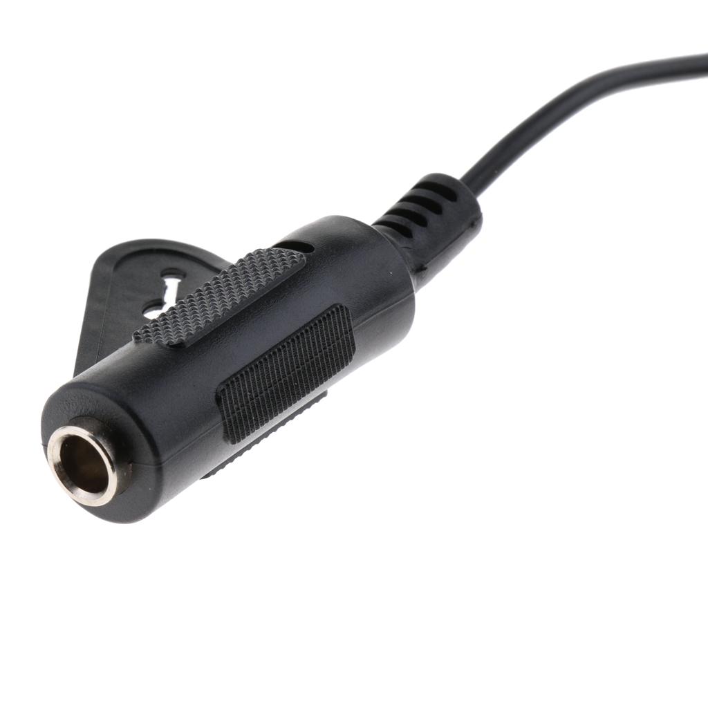 6.35mm Guitar EQ Equalizer Piezo Pickup For Acoustic Guitar Replacement Parts