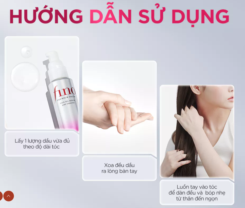 DẦU DƯỠNG TÓC FINO CAO CẤP AIRY SMOOTH 70ml