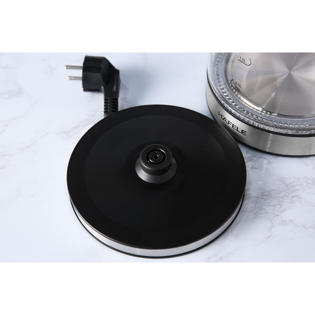 Ấm Đun Nước Mặt Kính Hafele T-602C (1.7 Lít) - Hàng Chính Hãng 
