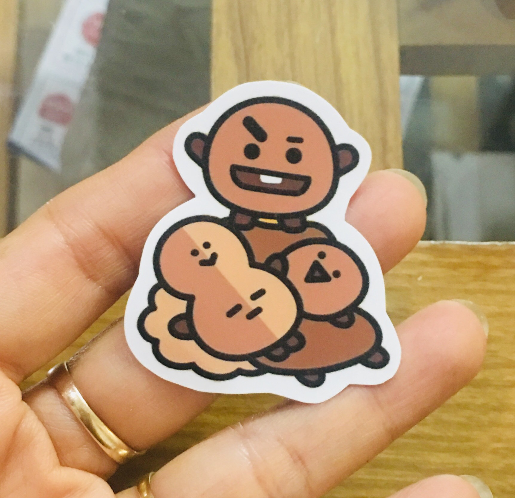 Ảnh sticker BT21 BTS 30 ảnh nhiều mẫu khác nhau