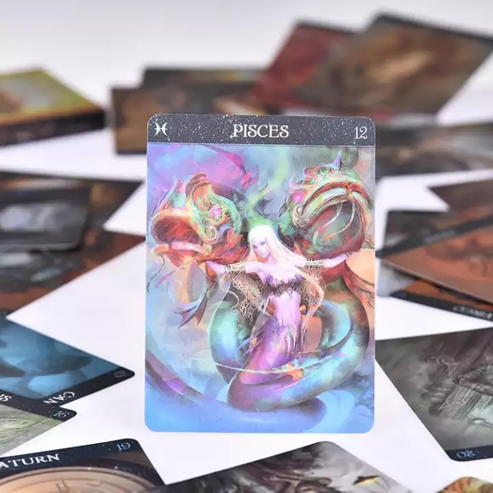 Bài Oracle Barbieri Zodiac 26 Lá Bài Đá Thanh Tẩy