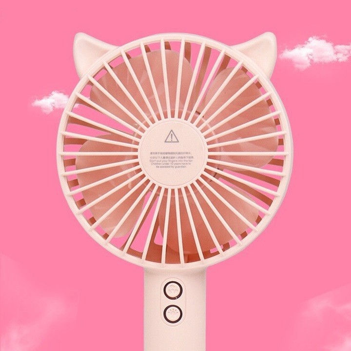 QUẠT MINI N10 HANDY FAN 3IN1 CÓ KHE ĐỞ ĐIỆN THOẠI, ĐÈN, PIN SẠC RỜI, NHỎ GỌN TIỆN LỢI, DỄ SỬ DỤNG VÀ MANG ĐI - lk1984 - giao ngẫu nhiên