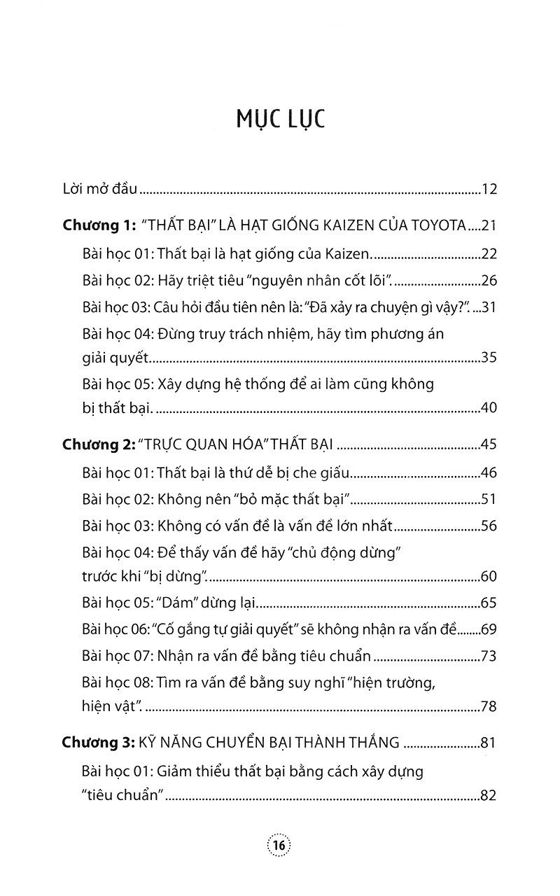 Thất Bại Học Của Toyota