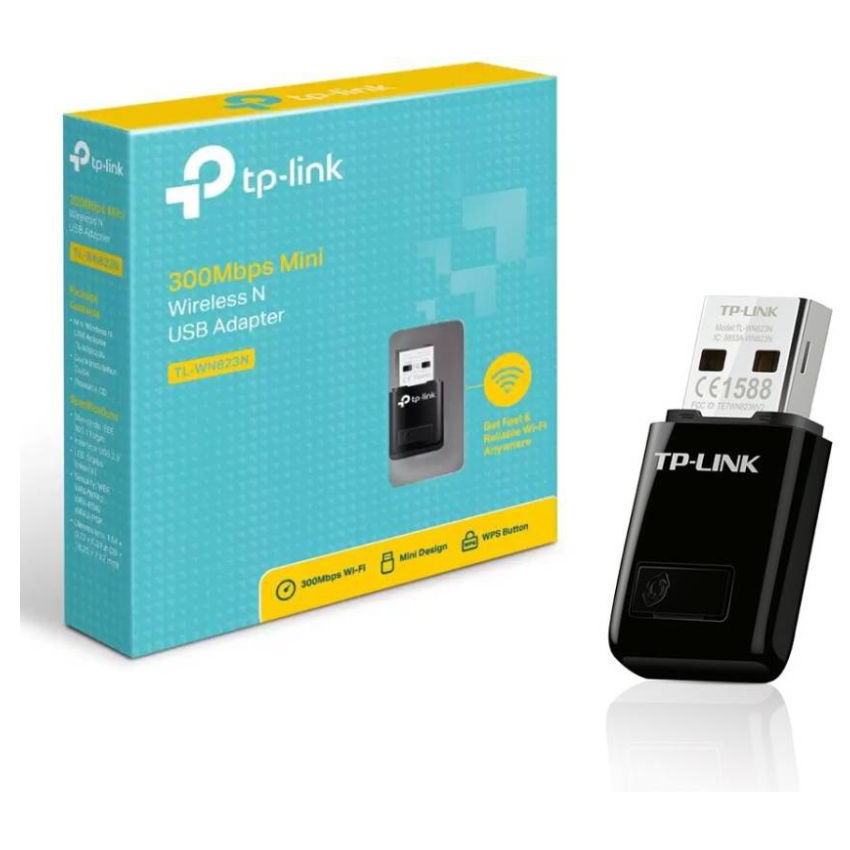 USB Thu Wifi TPLink 823N 300Mbps - Thiết Bị Thu Sóng WIfi - Hàng CHính Hãng