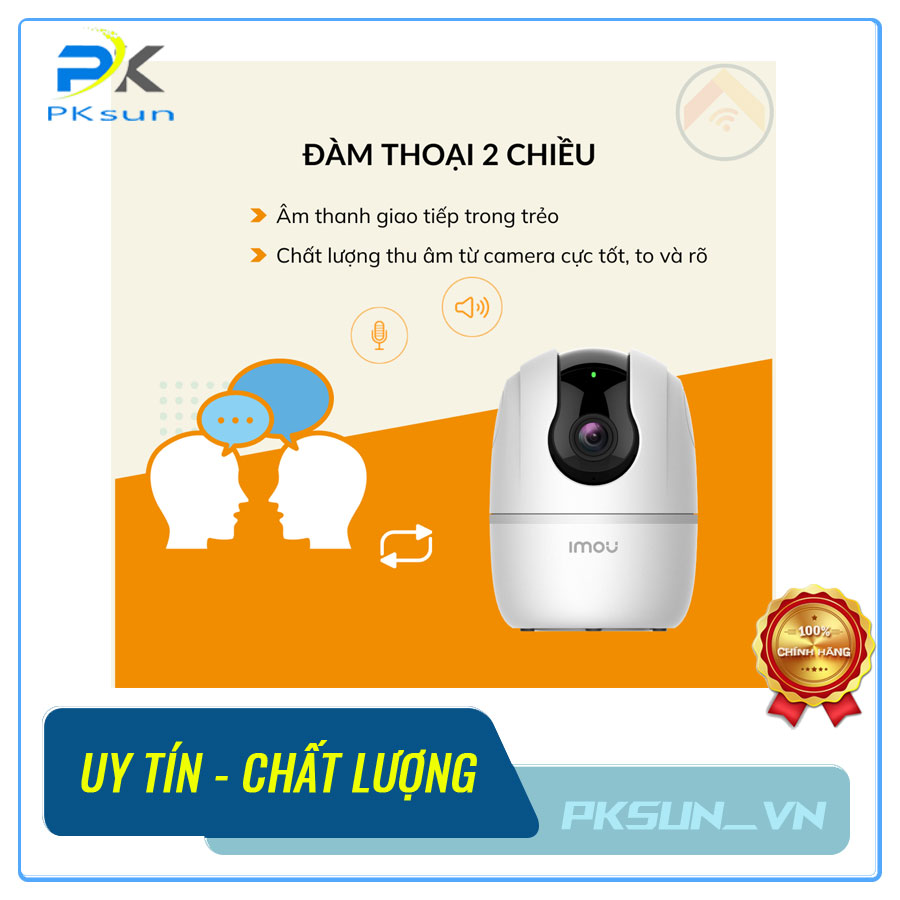 Camera Wifi trong nhà Imou A2 I IPC-A22EP-G-V3 I Phát hiện con người I Đàm thoại