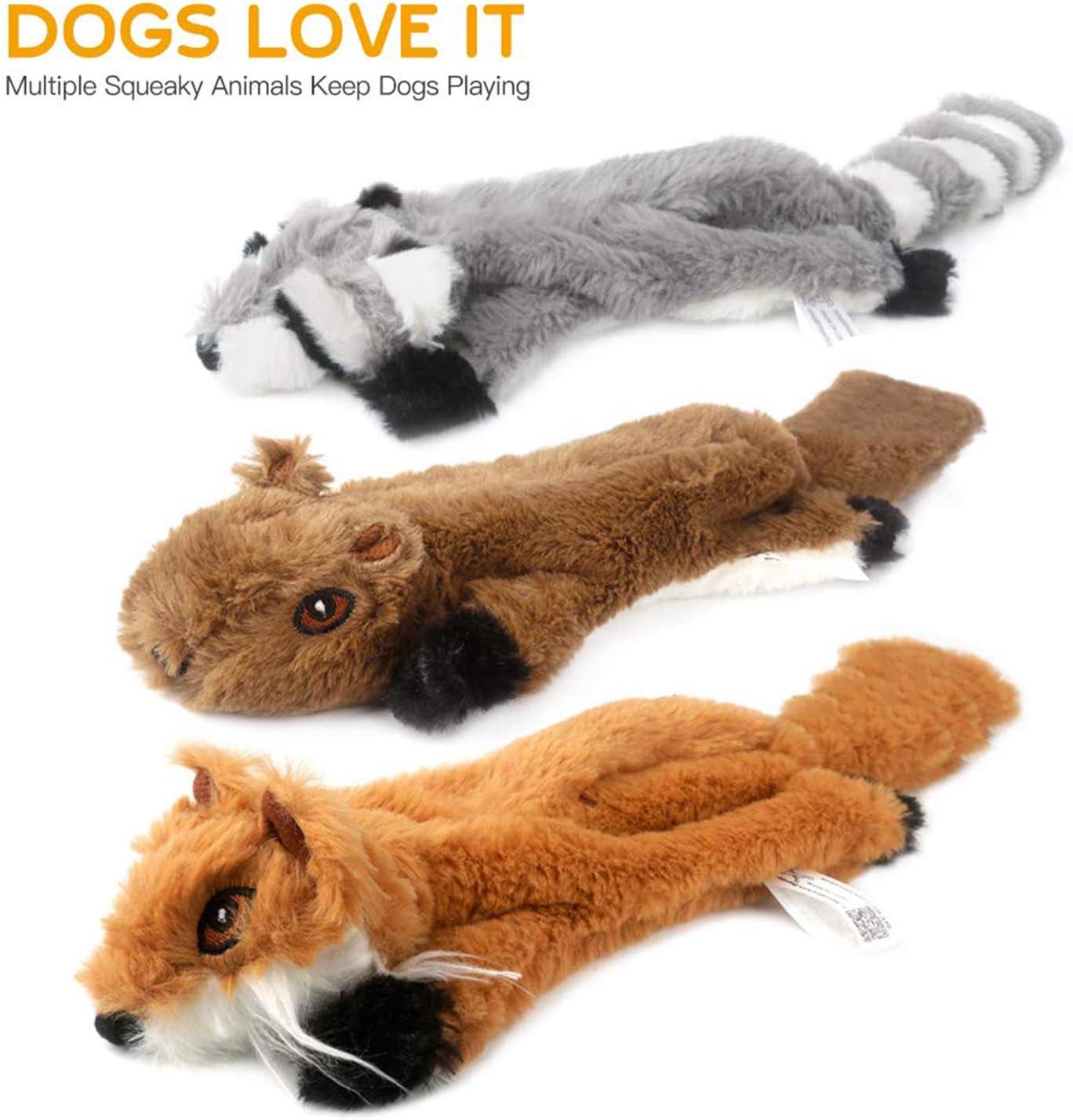 Pack Dogs Đồ chơi nhai tương tác Đồ chơi có tiếng kêu cho chó Đồ chơi sang trọng cho chó nhỏ vừa