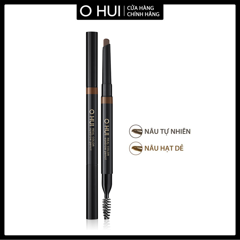 Chì kẻ chân mày OHUI Real Color Eyebrow Pencil 5g