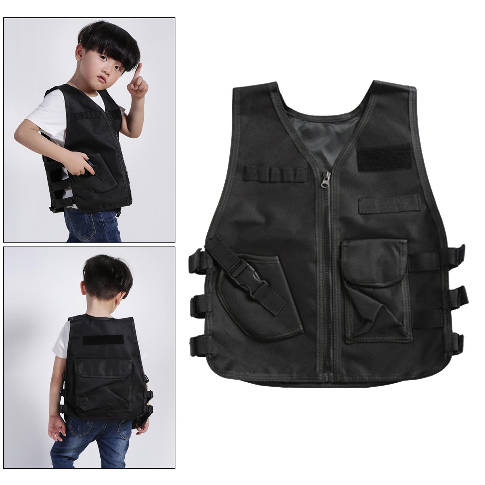 Kid's Training Waistcoat Assault Gear Plate Carrier