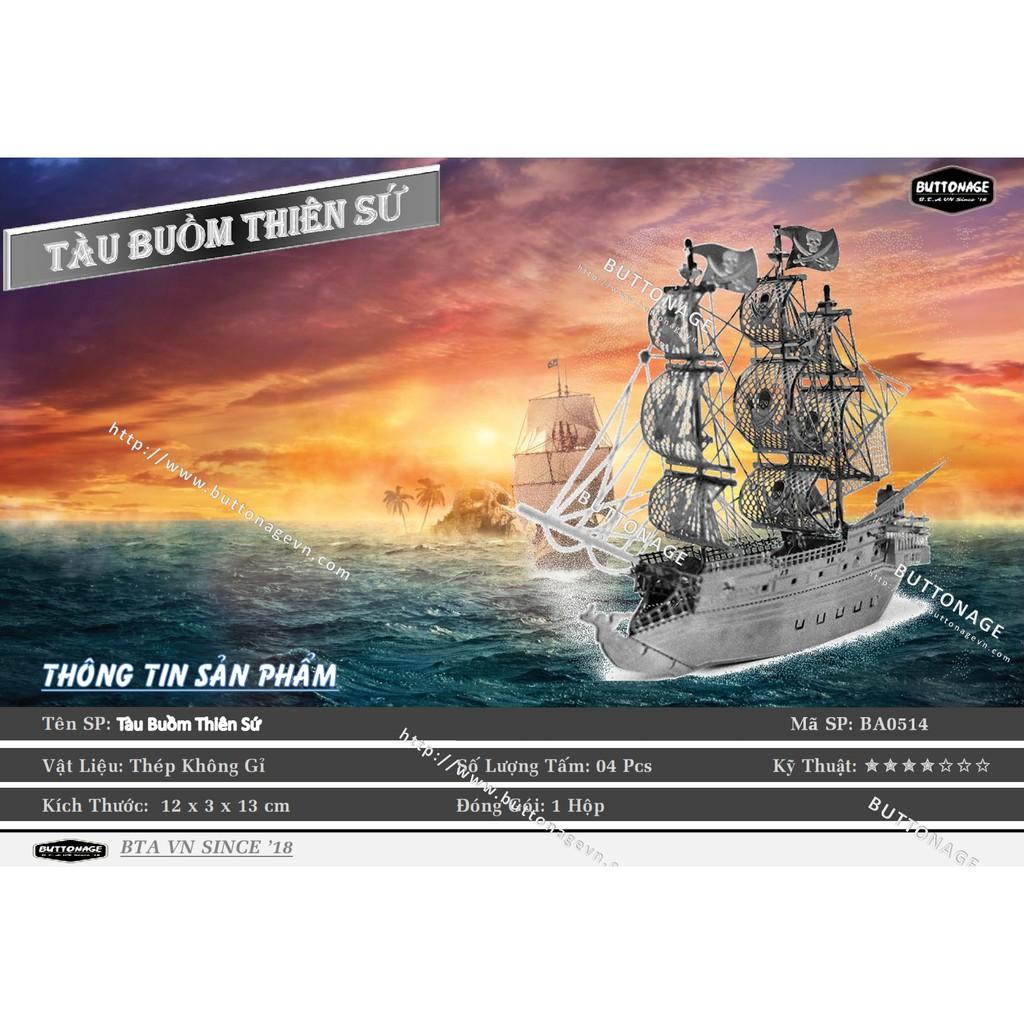Mô Hình Lắp Ráp 3d Tàu Buồm Thiên Sứ