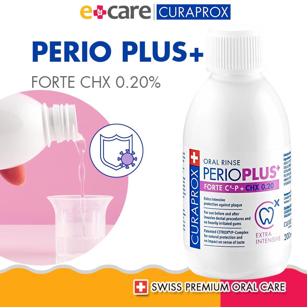 Nước súc miệng sát khuẩn Curaprox Perio Plus