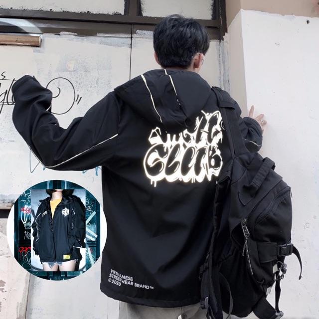 Áo Khoác Gió Nam Nữ Dù 2 Lớp Cao Cấp Chất Siêu Đẹp Bomber Jackets Gió Nam Nữ HIGH CLUP - AK2223