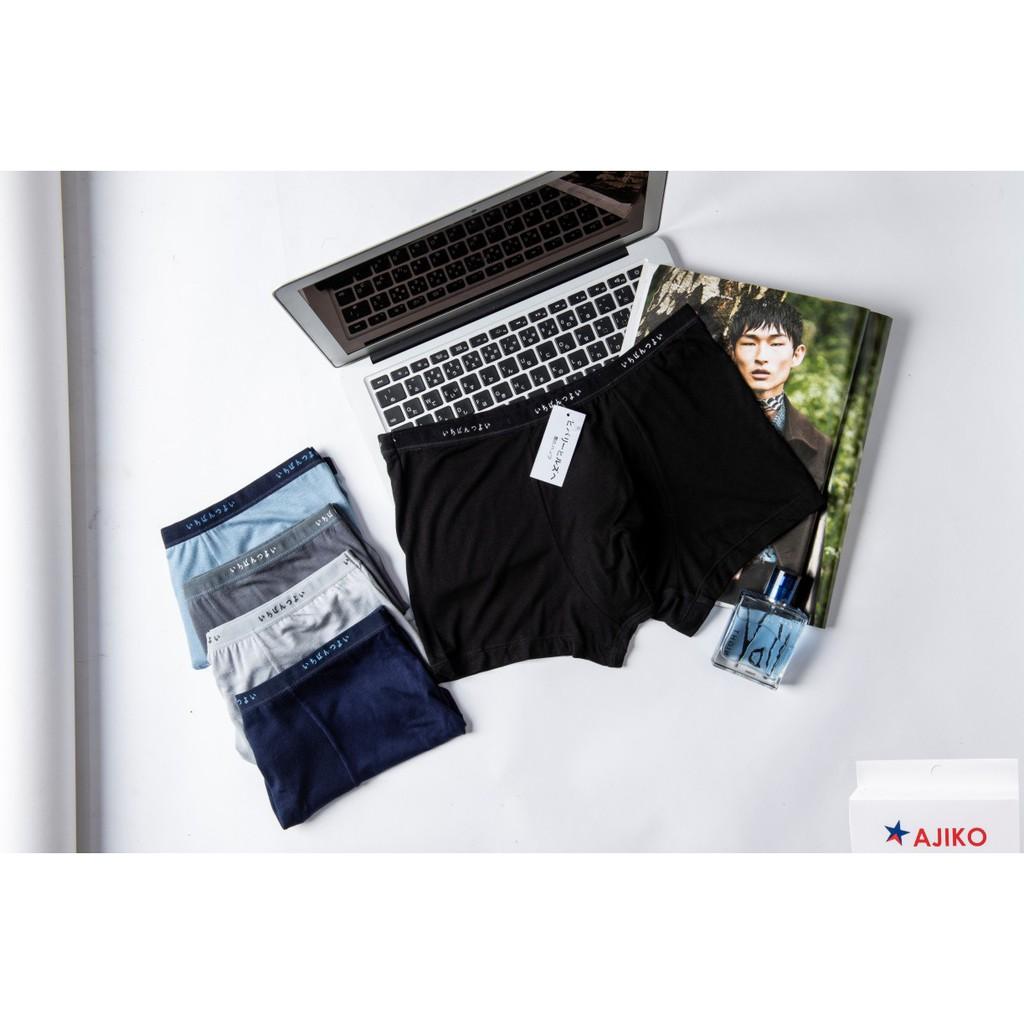 Combo 4 quần Sịp xuất Nhật AJIKO xịn - Loại đùi boxer