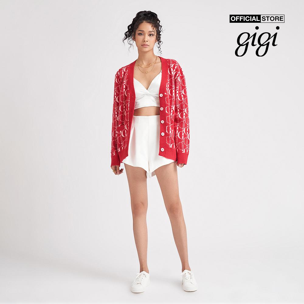 GIGI - Áo khoác cardigan nữ dáng dài thời trang G1302K222719-54