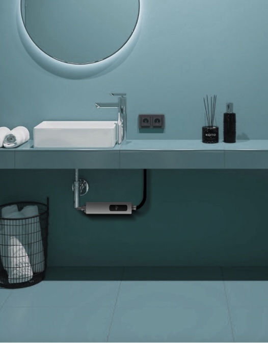 Máy nước nóng Pencil-Box hiển thị nhiệt EuroTech