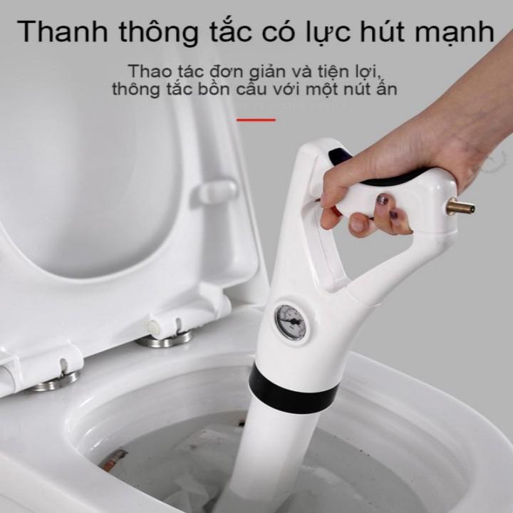 Máy thông tắc bồn cầu áp suất cao cao cấp