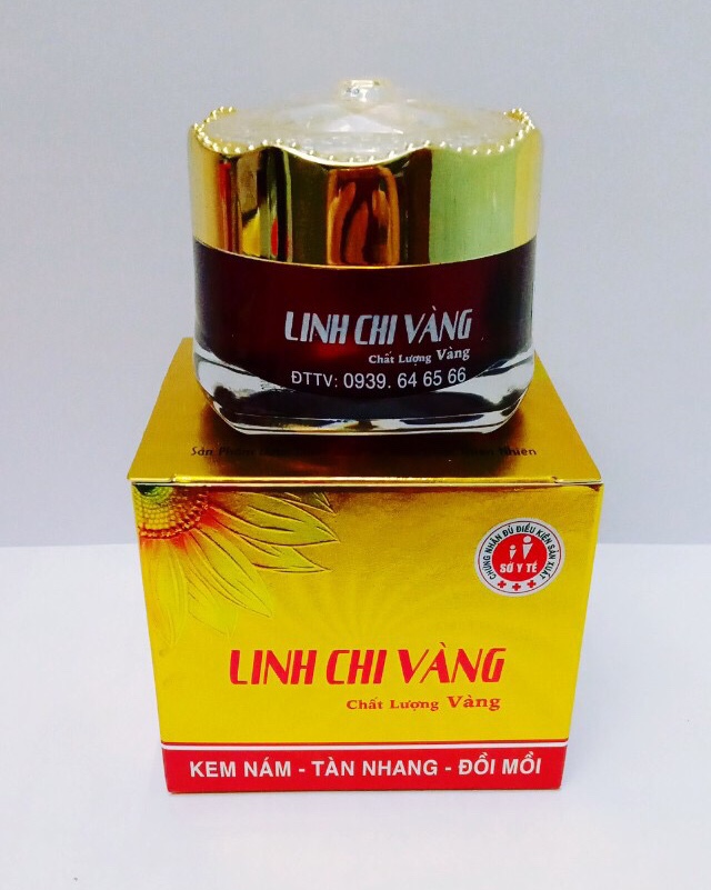 Kem nám, tàn nhang đồi mồi LINH CHI VÀNG 25g