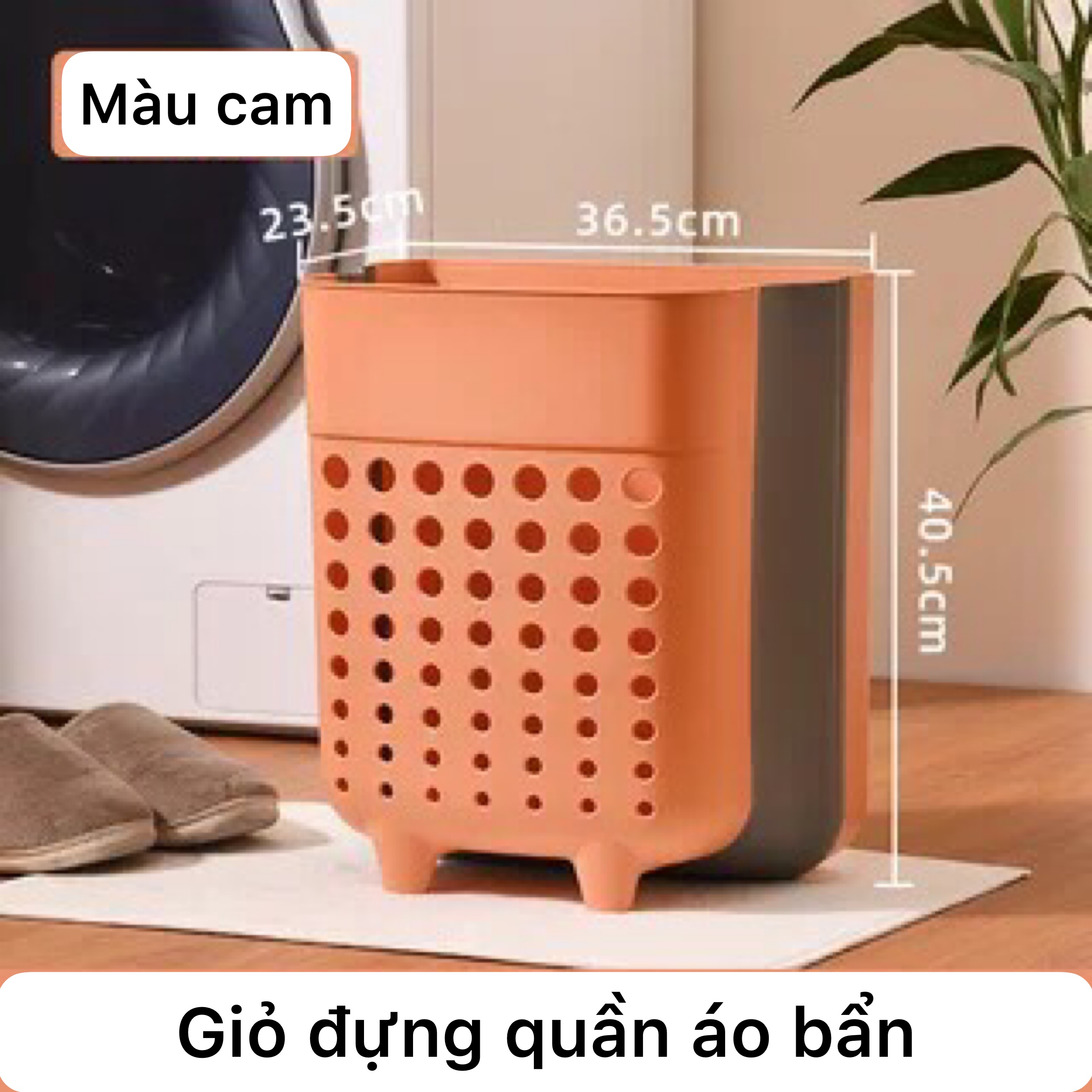 GIỏ nhựa đựng quần áo dơ dán tường nhà tắm, rổ đựng đồ giắt