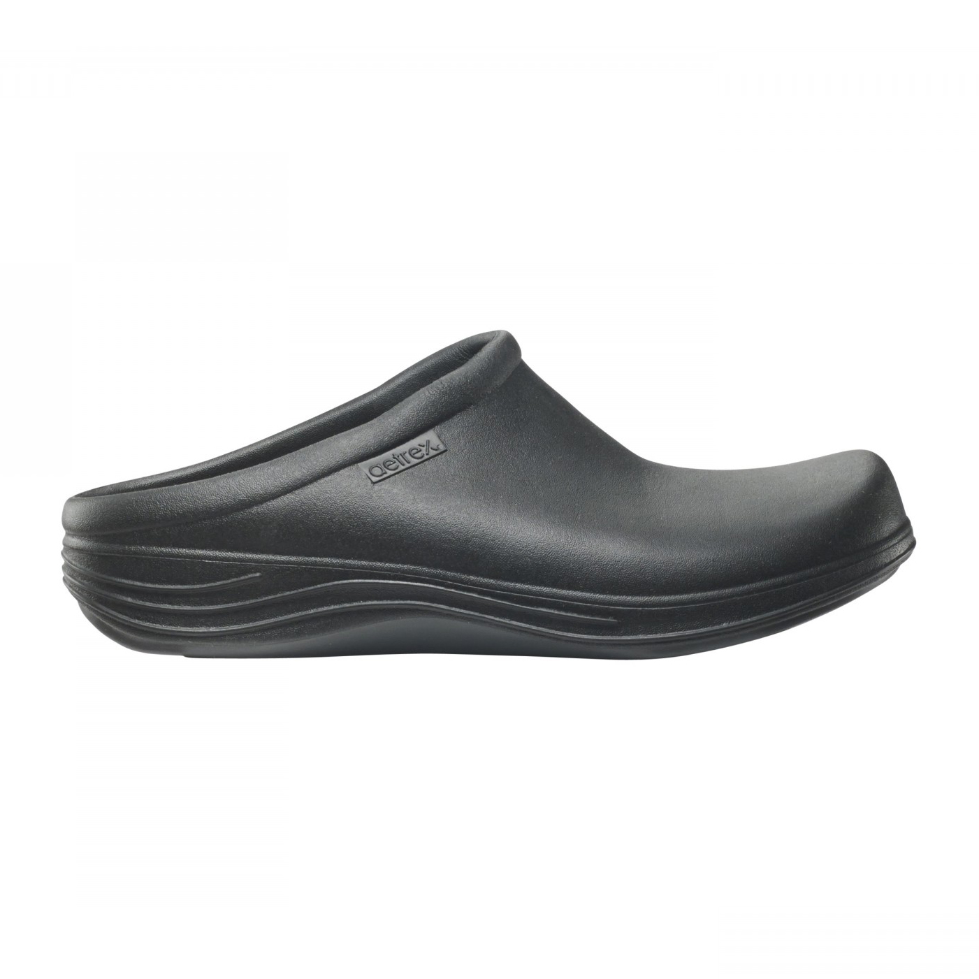 Giày lười sức khỏe nam Aetrex Lynco Bondi Black - dép slip-on nâng vòm hỗ trợ khớp chân, giảm đau khớp