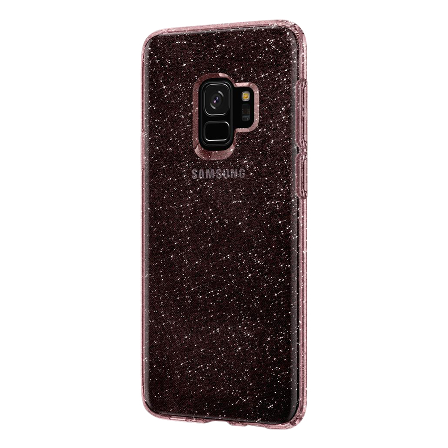 Ốp Lưng Samsung Galaxy S9 Spigen Liquid Crystal Glitter - Hàng Chính Hãng