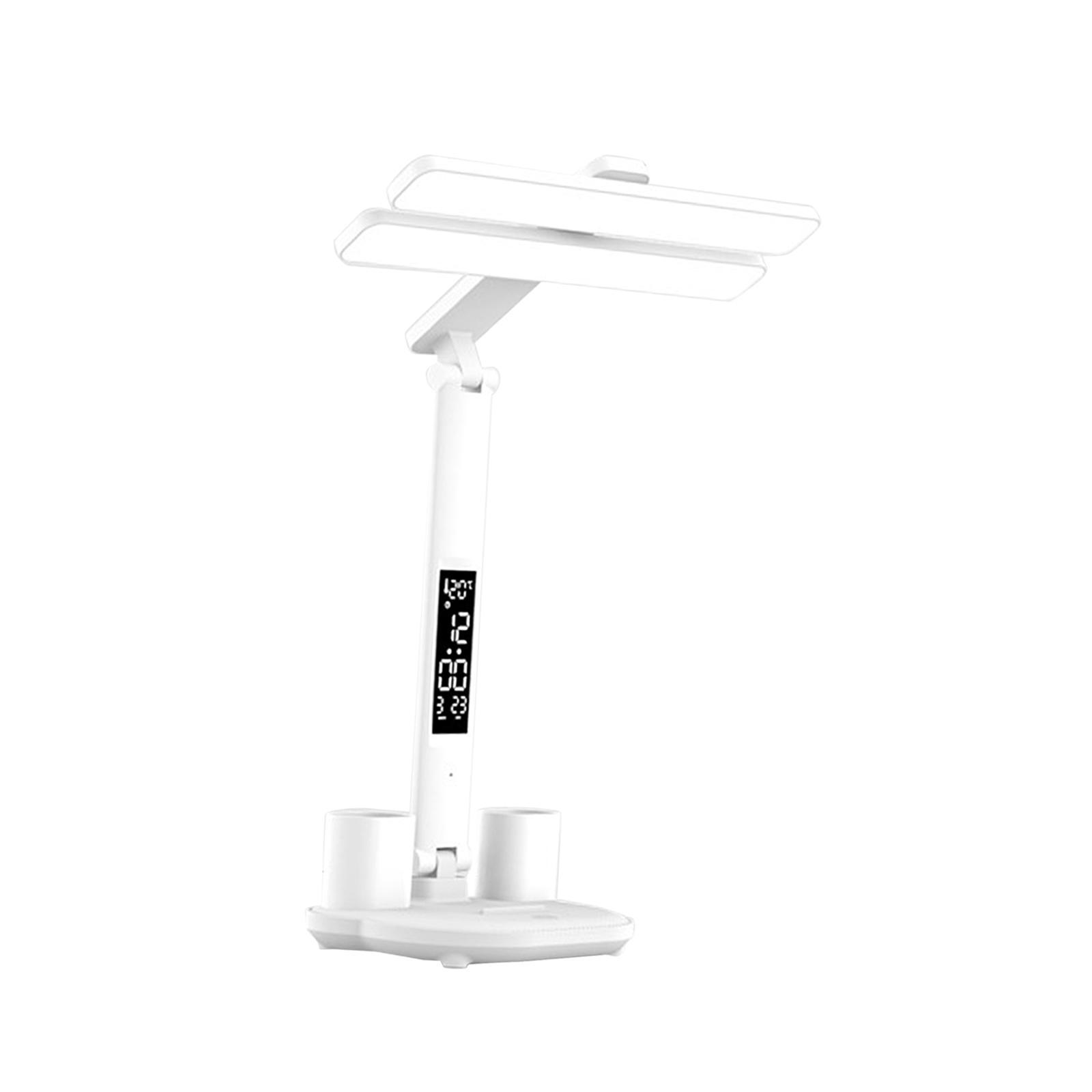 3 in 1 Desk Lamp Eye Caring Flexible Table Lamp for Reading Dorm Room Office