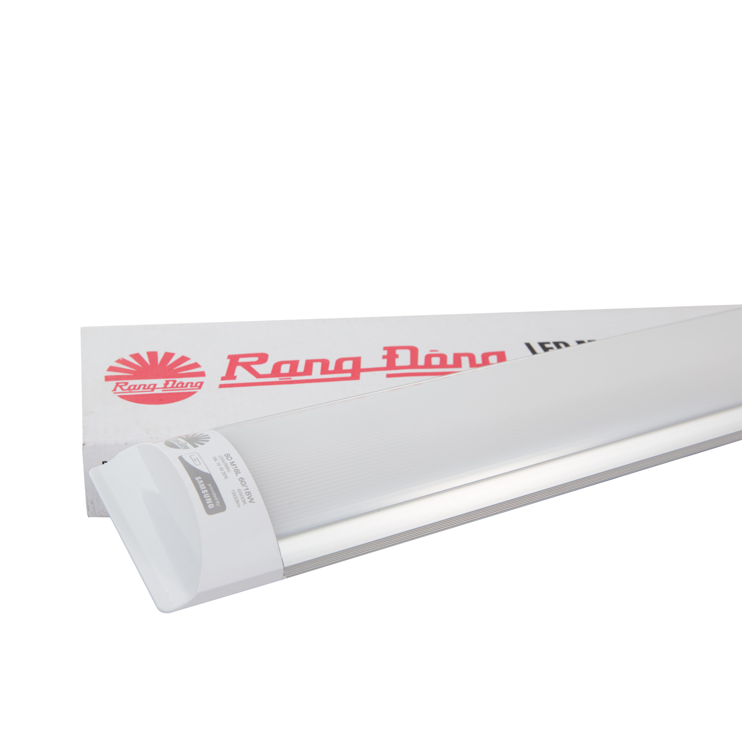 Bộ đèn tuýp led bán nguyệt  36W dài 1.2m Rạng Đông mã BD M16L 120/36w