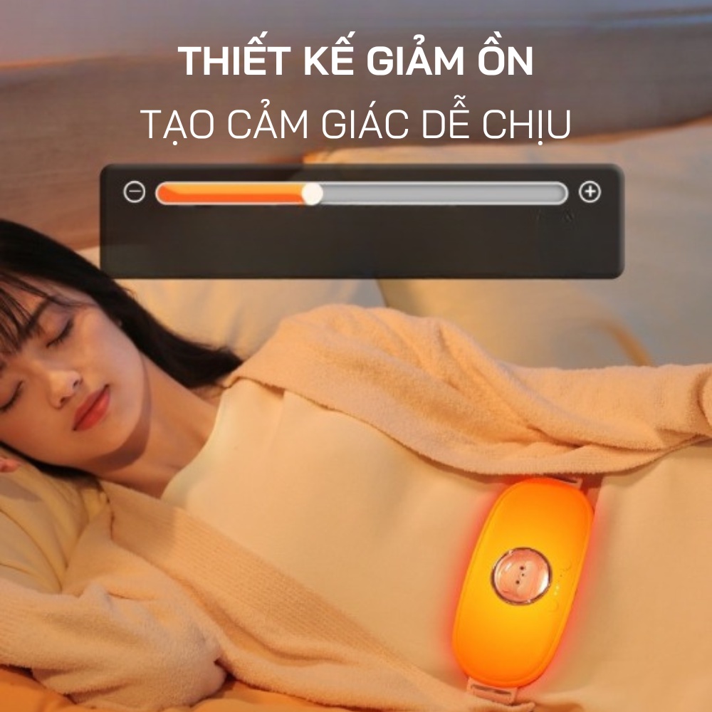 Máy Chườm Ấm Bụng M28 , Đai Chườm Nóng, Massage Giảm Đau Bụng, Đau Lưng Khi Đến Kỳ Kinh Nguyệt Cho Bạn Gái