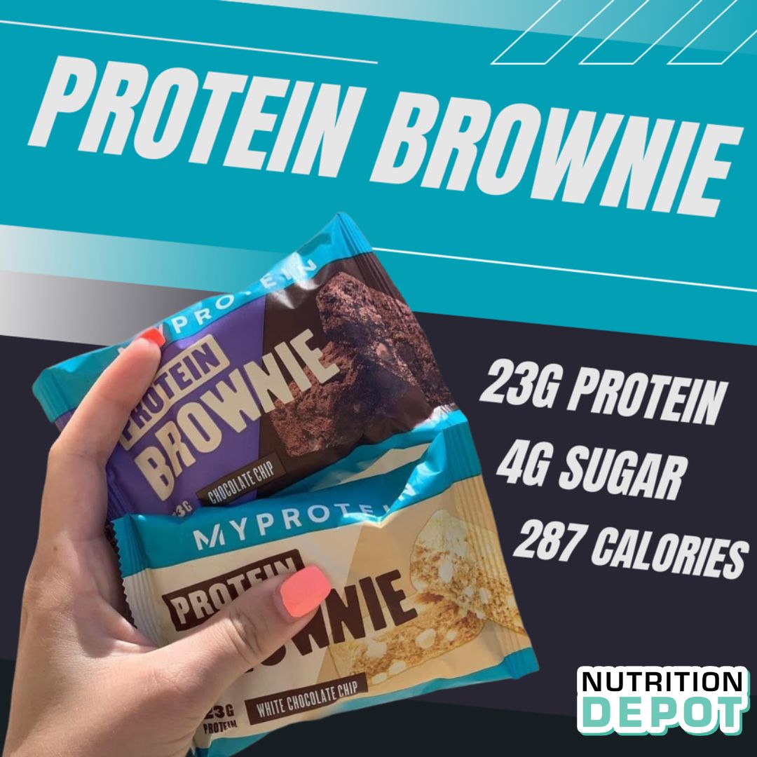 Bánh Protein Brownie Myprotein bổ sung năng lượng và Protein hộp 12 cái - Nutrition Depot Vietnam