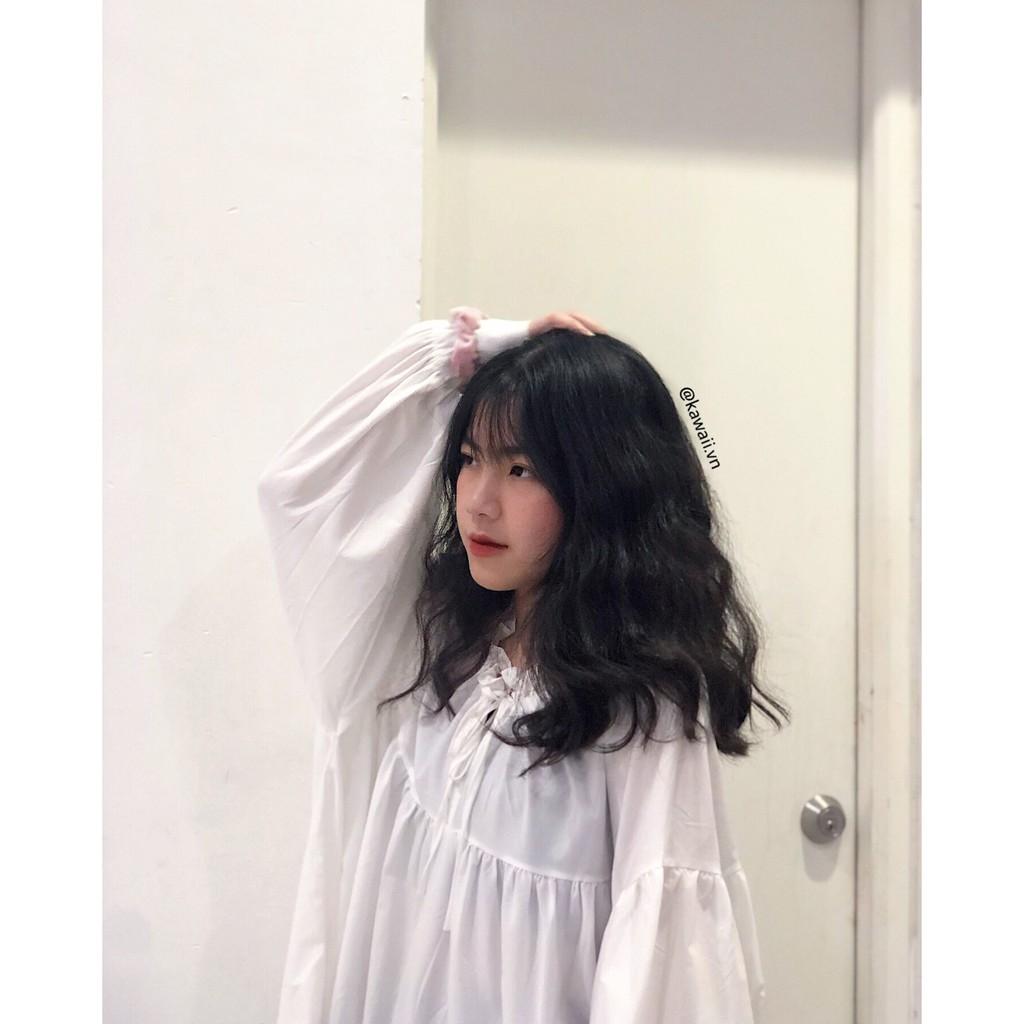 Áo MORI SHIRT dáng rộng xịn xịn như gái Nhật