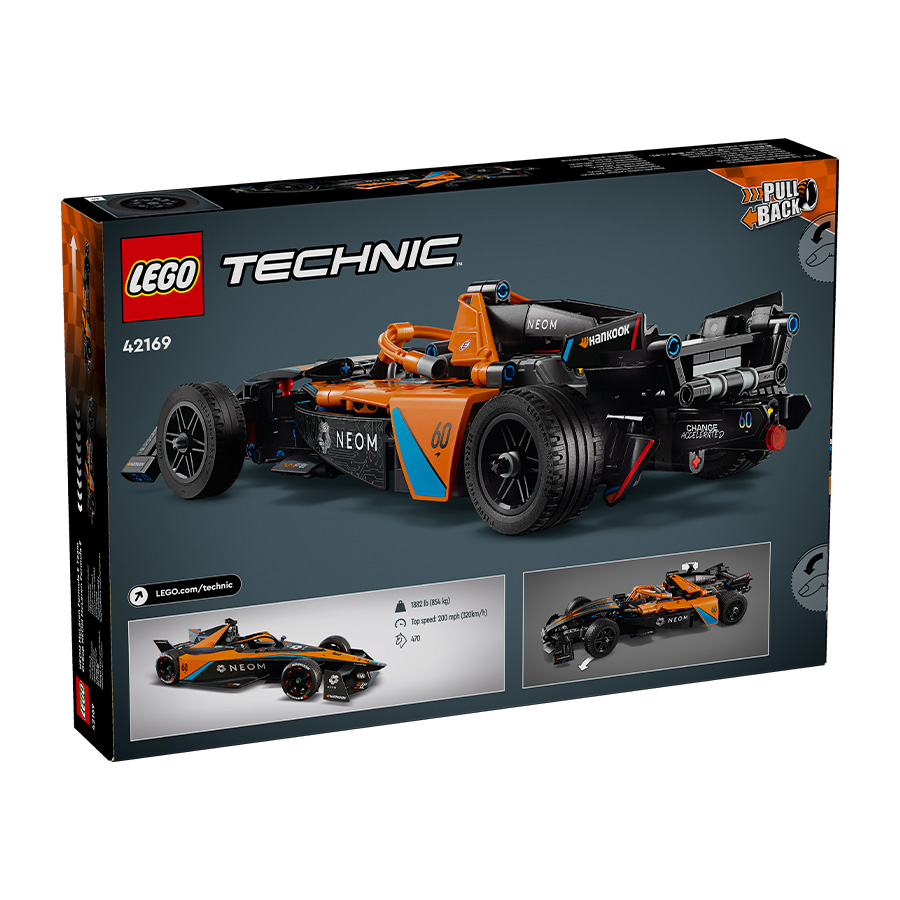 Đồ Chơi Lắp Ráp Xe Đua Thể Thao Neom Mclaren E LEGO TECHNIC 42169 (452 chi tiết)