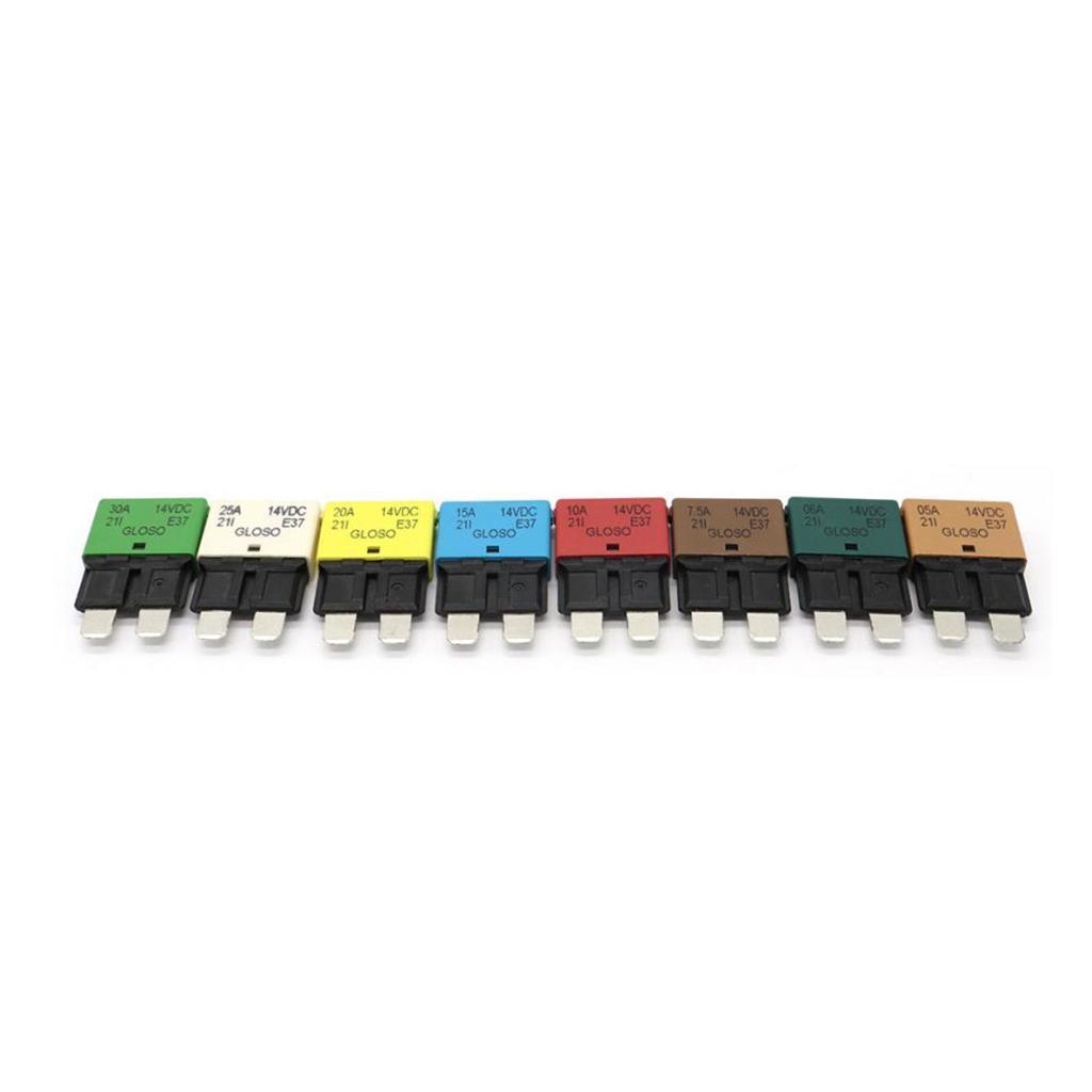 4-5pack Fuse Circuit Breaker Automatic Reset Marine 15A
