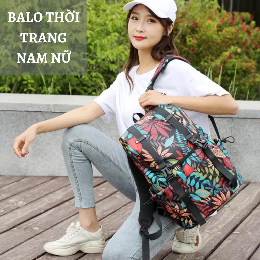 Balo Nam Nữ Đi Học Thời Trang Cao Cấp Hot Trend - Balo Du Lịch - Đựng Vừa Laptop