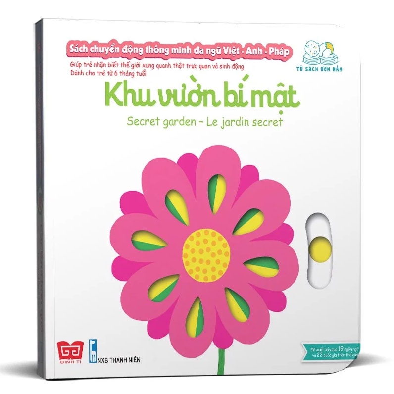 Sách Chuyển Động Thông Minh Đa Ngữ -  Khu Vườn Bí Mật - Secret Garden